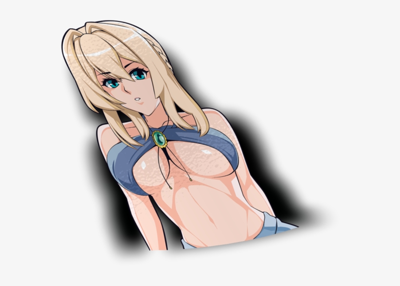 Sundate Violet Evergarden Peeker Sticker - Cartoon, transparent png download