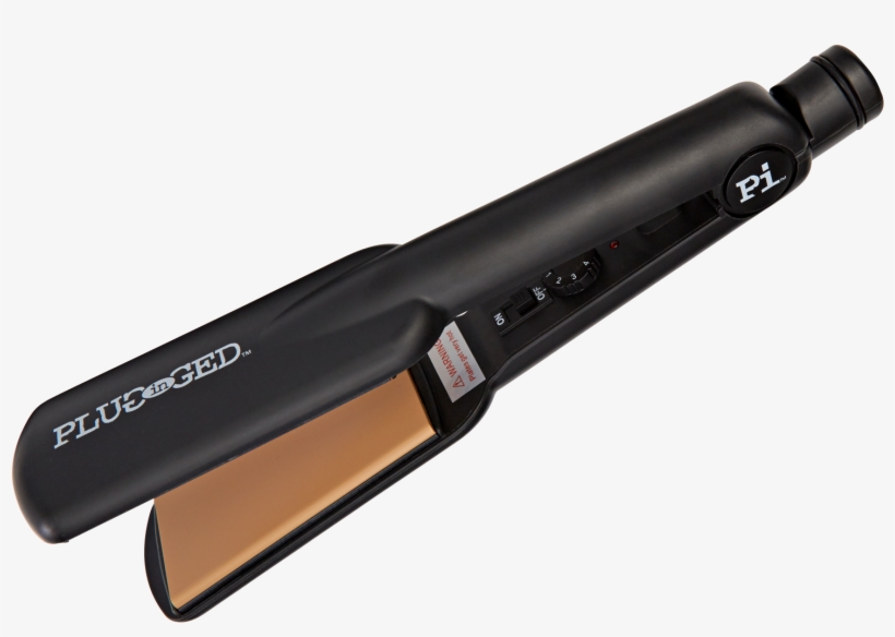 The Plugged In Heatmaster Ceramic Flat Iron Creates - Hairstyling Product, transparent png download