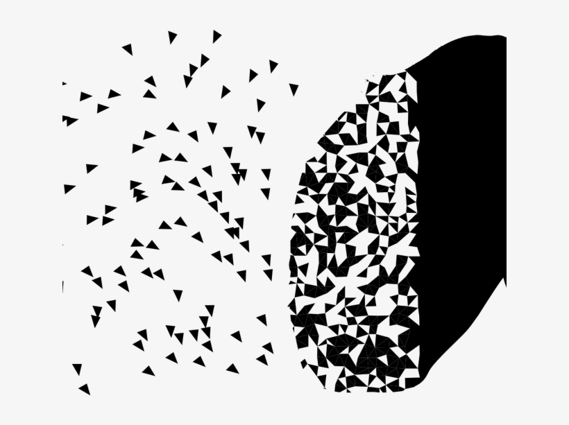 Shows A Silhouette Of A Person Sitting Hunched On The - Mental Health Transparent Background, transparent png download