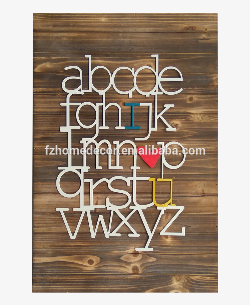 Decorative Novelty Wooden Signs With 3d Letters - Plywood, transparent png download