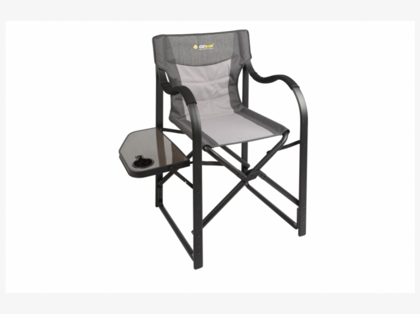 oztrail directors chair with side table