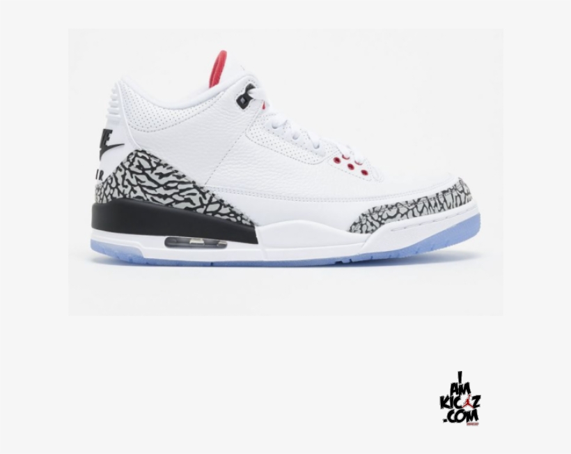Air Jordan 3 Free Throw Line Png, transparent png download