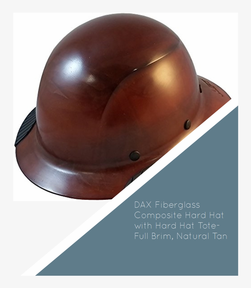 Dax Fiberglass Composite Hard Hat With Hard Hat Tote- - Hard Hat, transparent png download
