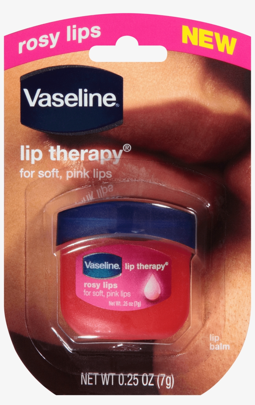 Vaseline Rosy Lip Therapy - Lips Vaseline, transparent png download