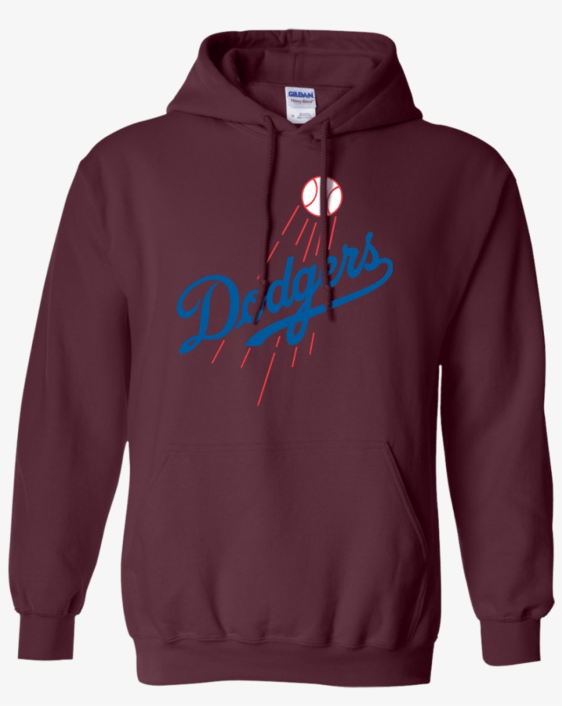 Los Angeles Dodgers Pullover Hoodie - Sweatshirt, transparent png download