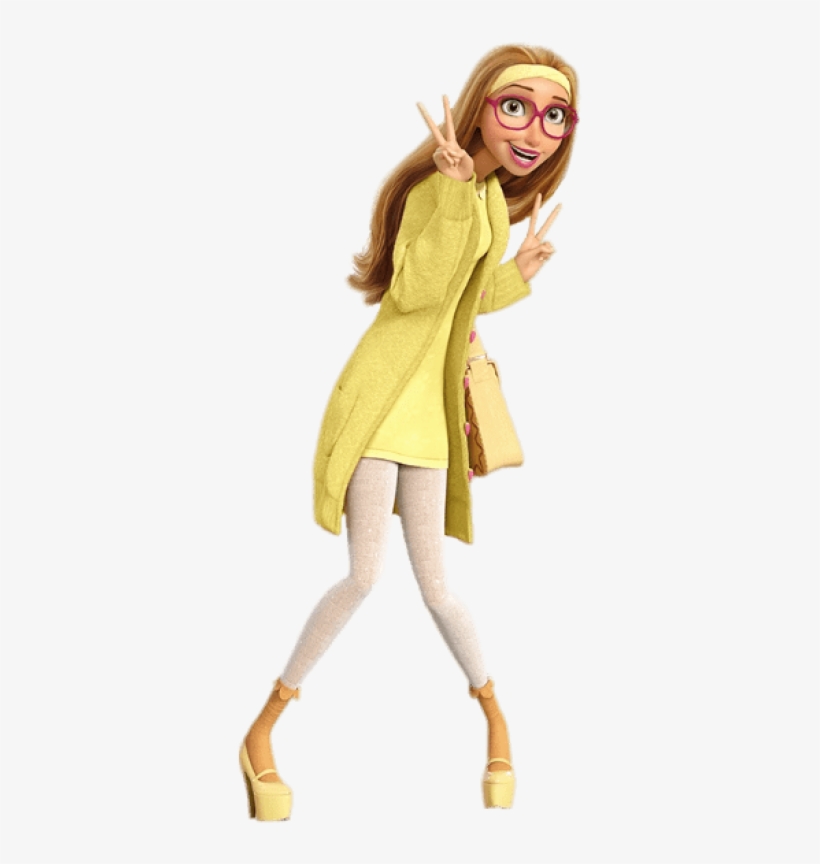 Big Hero 6 Honey Lemon Peace Sign - Honey Lemon Grandes Heroes, transparent png download