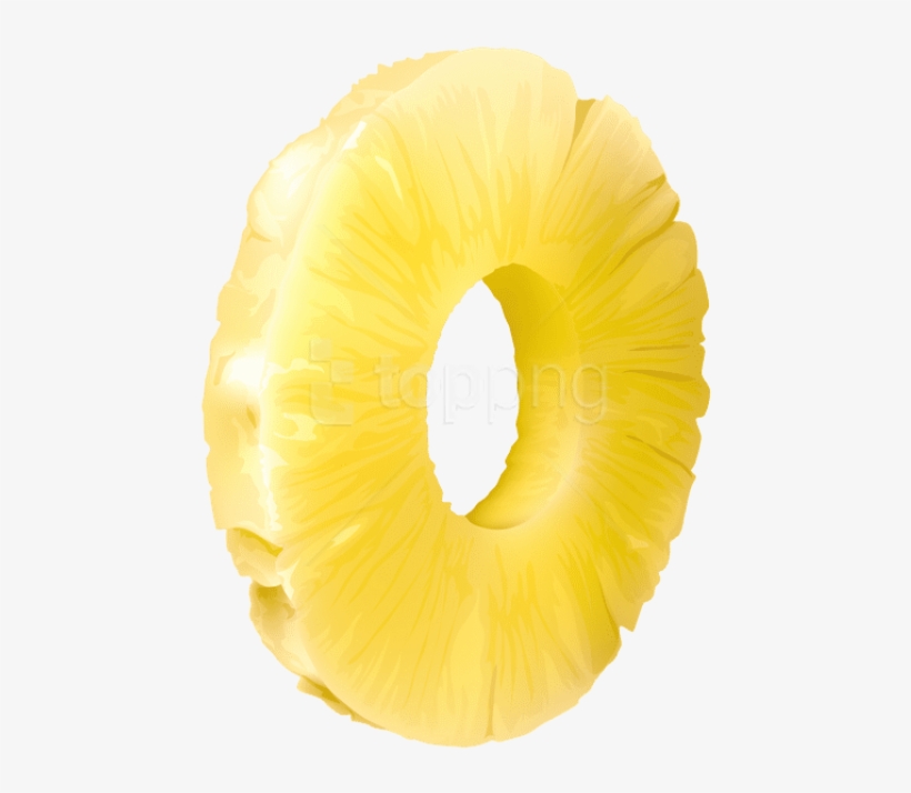 Free Png Slice Of Pineapple Png Images Transparent - Slice Of Pineapple Png, transparent png download