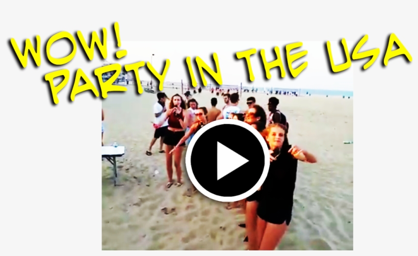 Wow, Party In The Usa - Fun, transparent png download