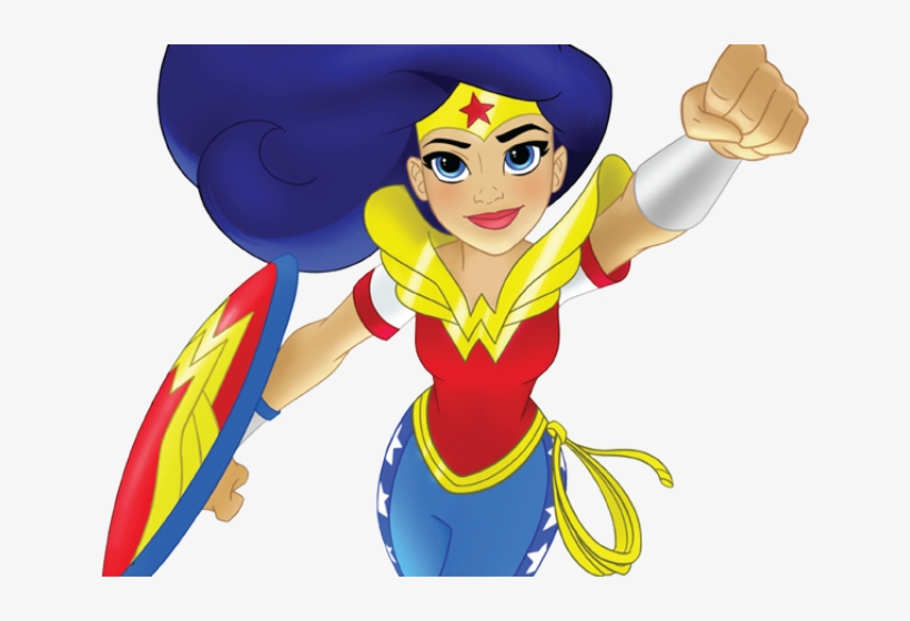 Wonder Woman Clipart Super Hero High - Dc Wonder Woman Clipart, transparent png download