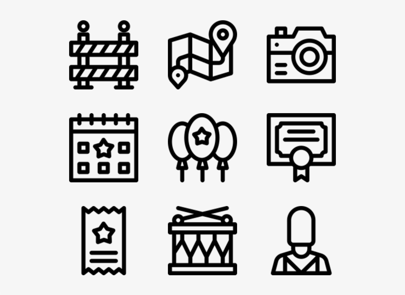 Parade - Drawing Icon Vector, transparent png download