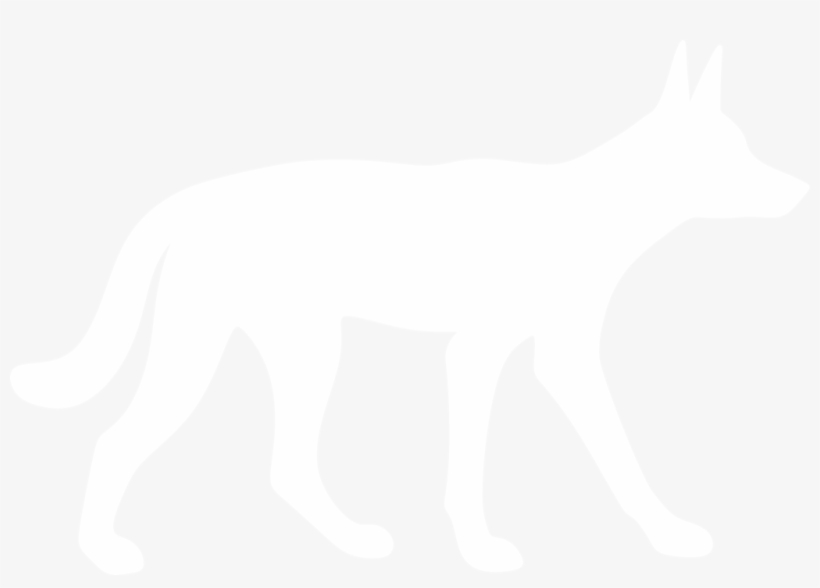 Coyote Clipart Dingo Australian - Silhouette Dingo, transparent png download