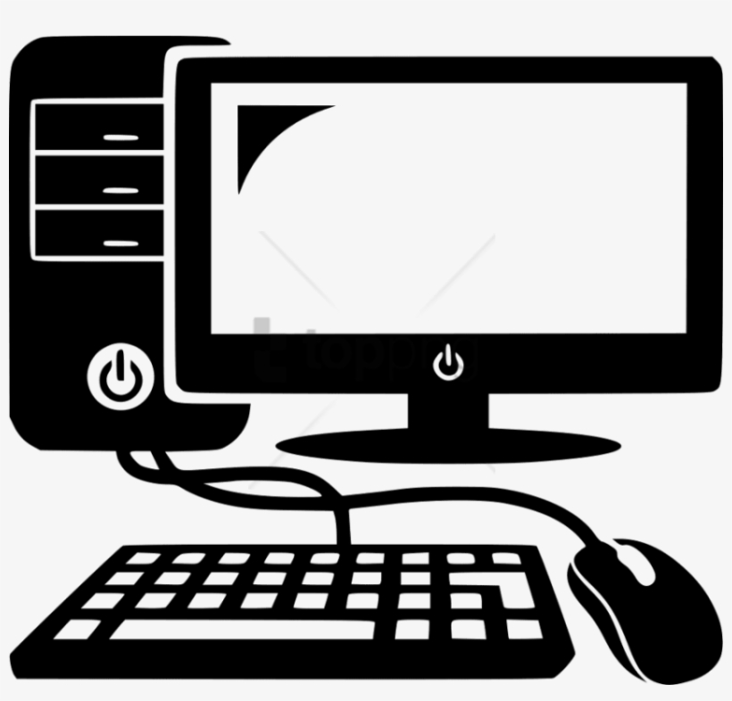 Free Png Computer Keyboard And Mouse Icon Png Image - Computer Keyboard And Mouse Icon, transparent png download