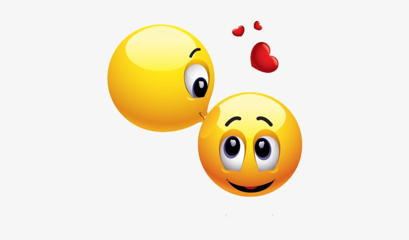 Kiss Smiley Transparent Png - Kiss Jokes In Hindi, transparent png download