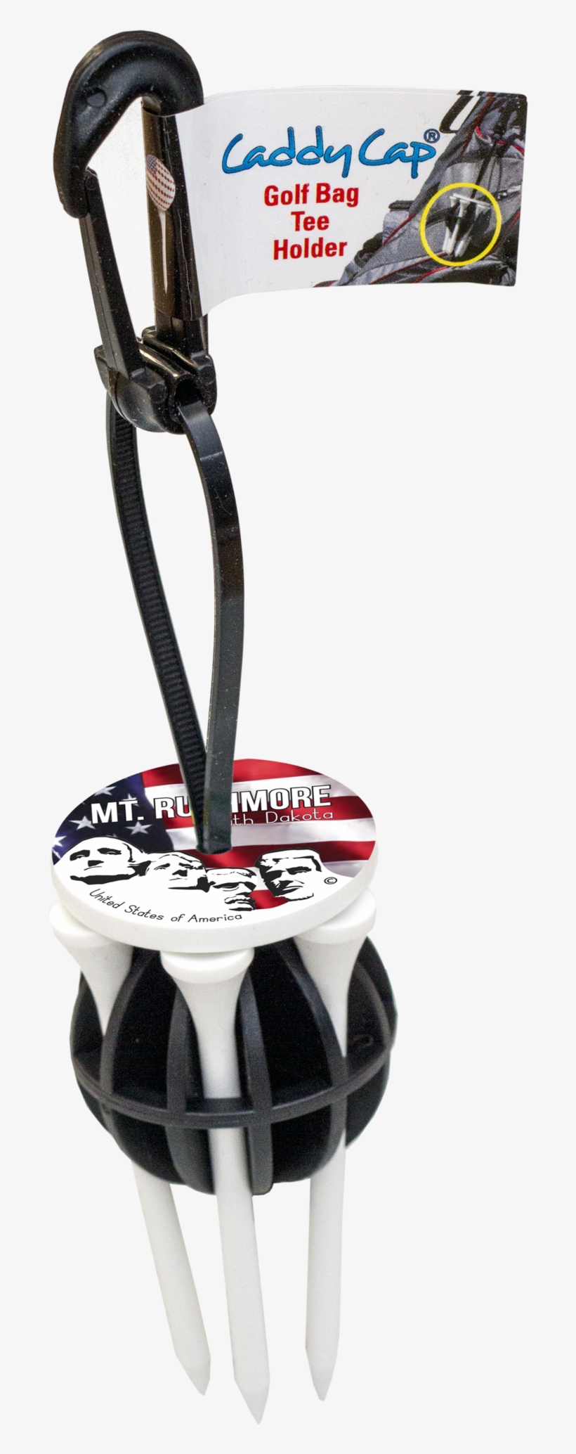 Rushmore Golf Bag Accessories - Caddycap Golf Tees, transparent png download