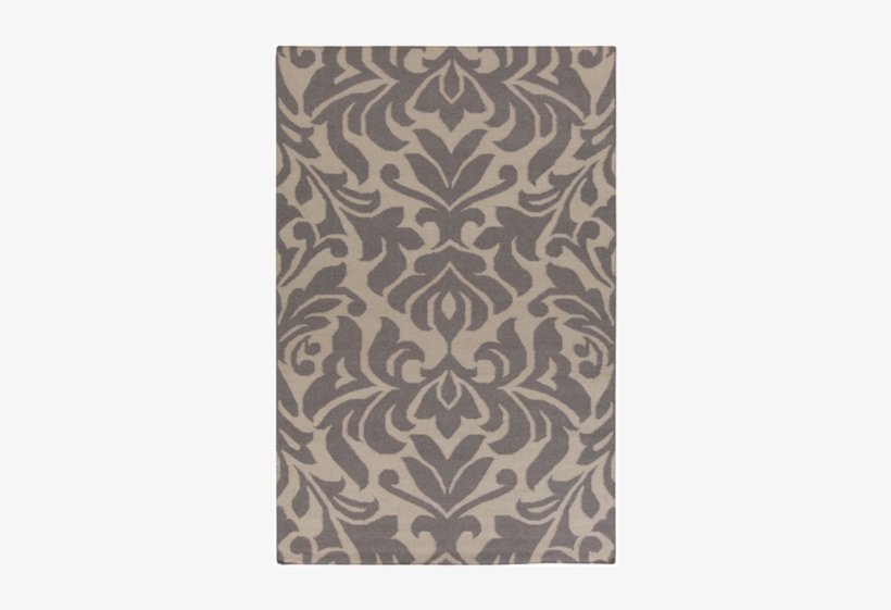 Surya Market Place Mkp-1014 Area Rug By Candice Olson - 3.5' X 5.5' Floral Brise-soleil Stone Gray And Off-white, transparent png download