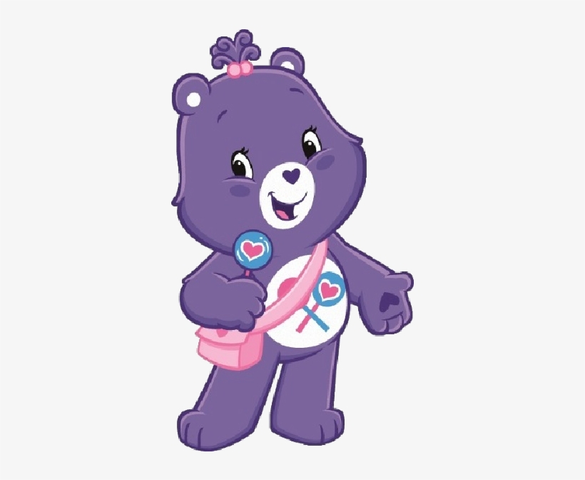 Owl Winnie The Pooh, Purple Teddy Bear, Bear Character, - Care Bears Loot Bag 8 Per Pack, transparent png download