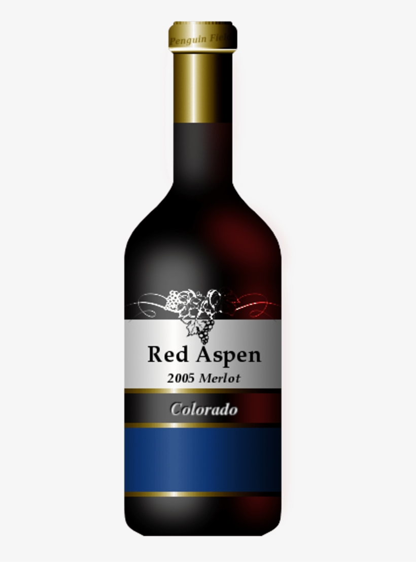 Free Png Red Aspen Bottle Png Images Transparent - Wine Bottle Png, transparent png download