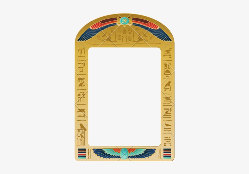 Frame Background Princess Baby - Egyptian Frame Png, transparent png download