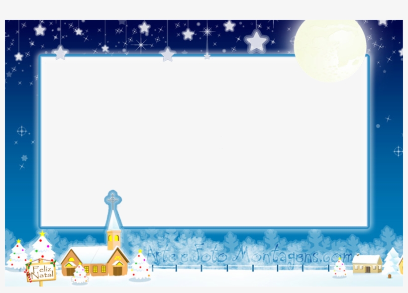 Montagem Para Fotos - Imagens De Natal Com Fundo De Natal, transparent png download