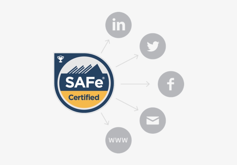 Showcase Certifications With A Digital Badge - Safe Certified Badge, transparent png download