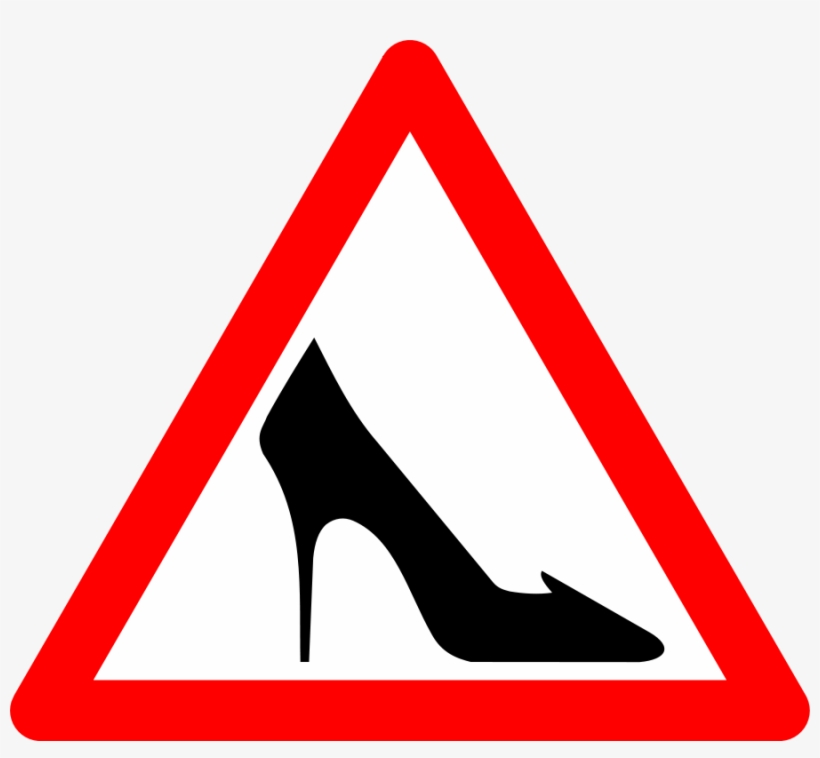 Shoe Print 01 Clipart, Vector Clip Art Online, Royalty - Shoes Sign Png, transparent png download