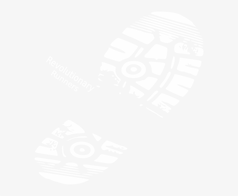 Shoe Print Clipart - White Shoe Print Png, transparent png download