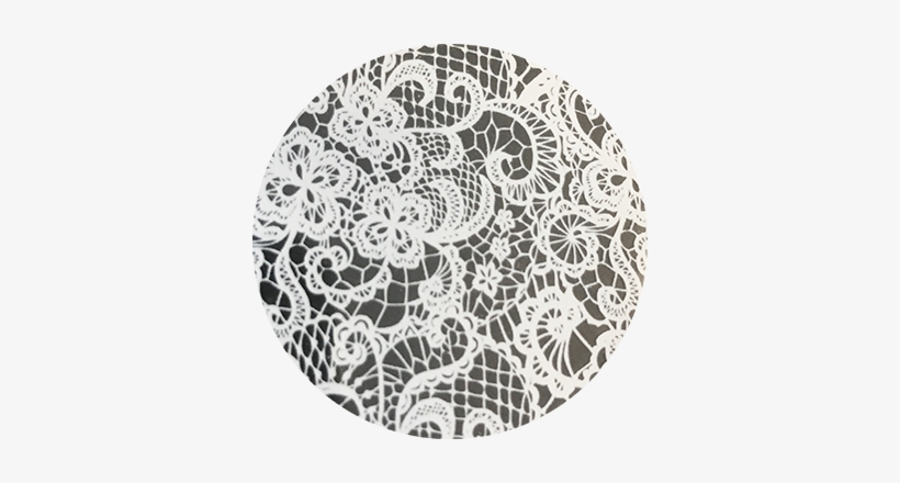 White & Black Lace Transfer Foil Set Includes, White - Packaging And Labeling, transparent png download