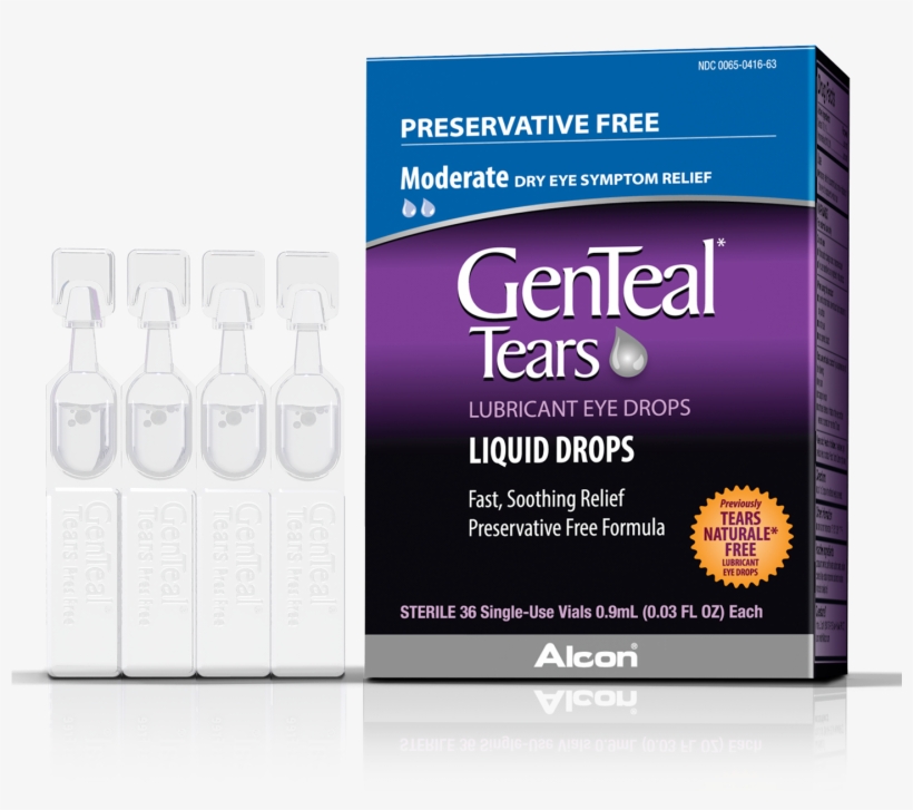 Genteal® Tearspreservative Free Moderate Liquid Drops Genteal Tears