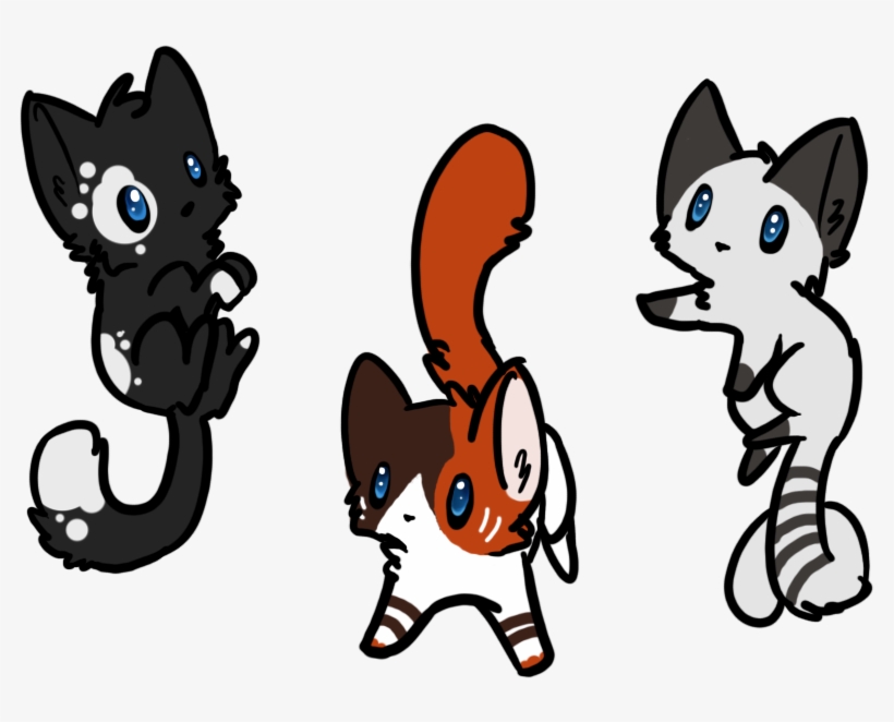 Adopts Warrior Kittens 10 Points By Zeroflamer-d82szqh - Digital Art, transparent png download