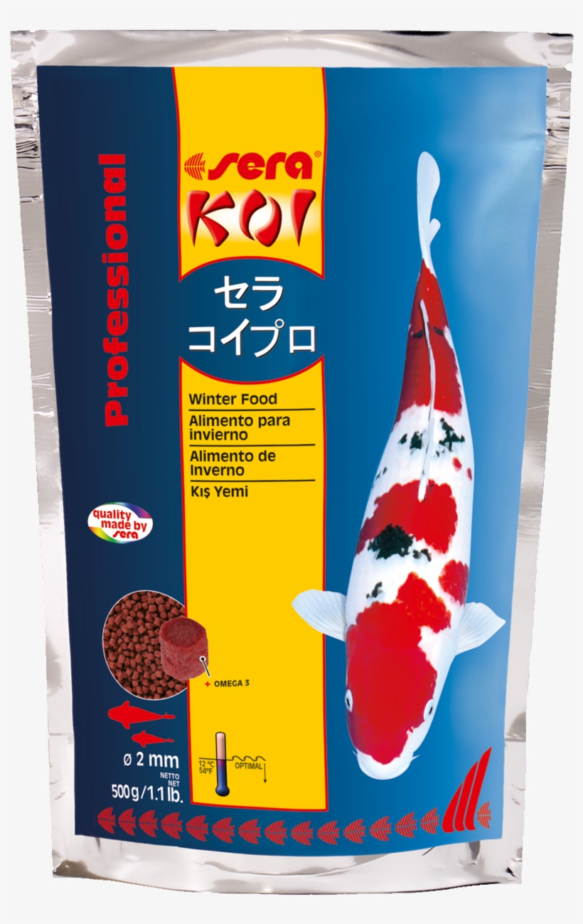 07017 Es Pt Tr Gr Sera Koi Professional Winterfutter - Sera Koi Professional Alimento Para Invierno 500 Gr, transparent png download