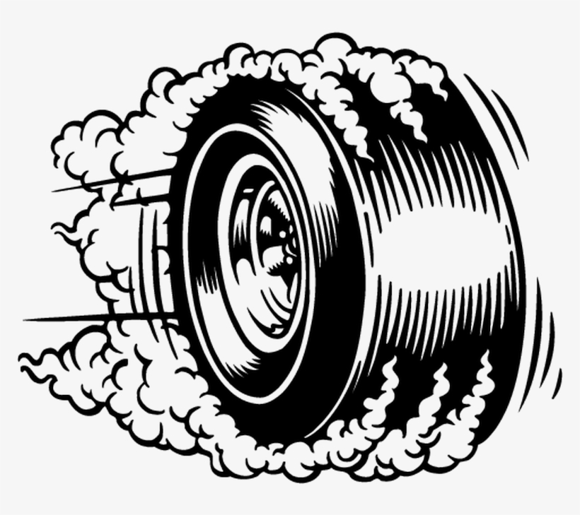 Car Clip Art Burn Transprent Png Free - Tire Burnout Png, transparent png download