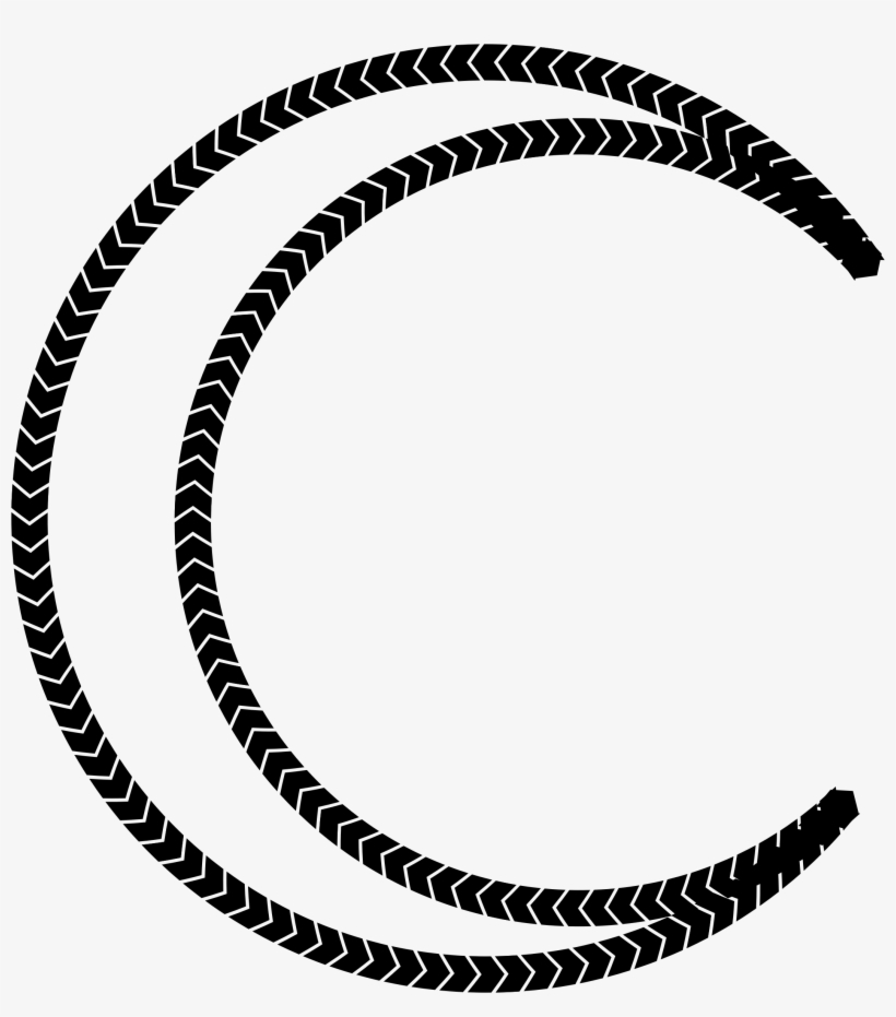 Big Image - Tyre Mark Moon, transparent png download