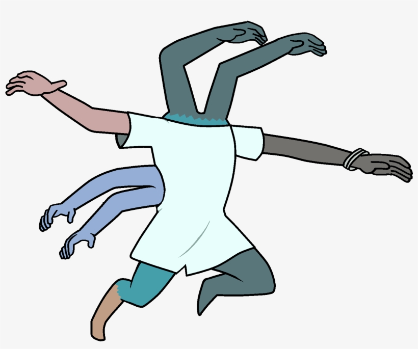 Referred To As Patient 1 In Empty Comic Book Action - Steven Universe Cluster Nightmare Hospital, transparent png download