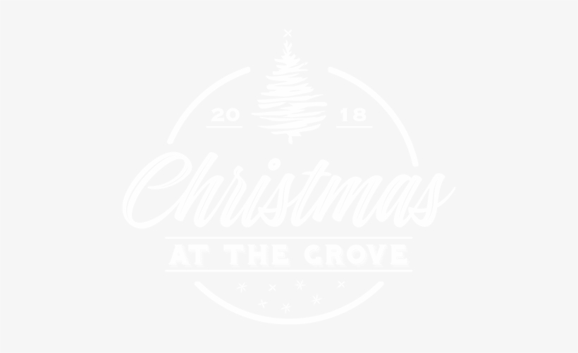Christmas At The Grove Logo Nav - Christmas At The Grove, transparent png download