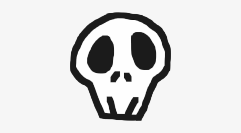 Skully Skull Brush - Skull Doodle Png, transparent png download