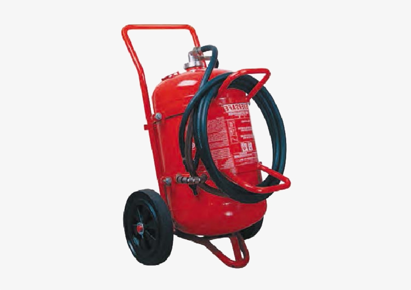 Wheeled Fire Extinguishers - Fire Fighting Equitments Png, transparent png download