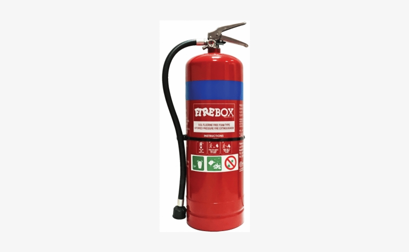 9 L Fluorine Free Foam Extinguisher - Fire Extinguisher, transparent png download