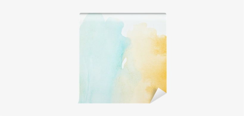 Color Strokes Watercolor Painting Art Vinyl Wall Mural - Watercolor Painting, transparent png download