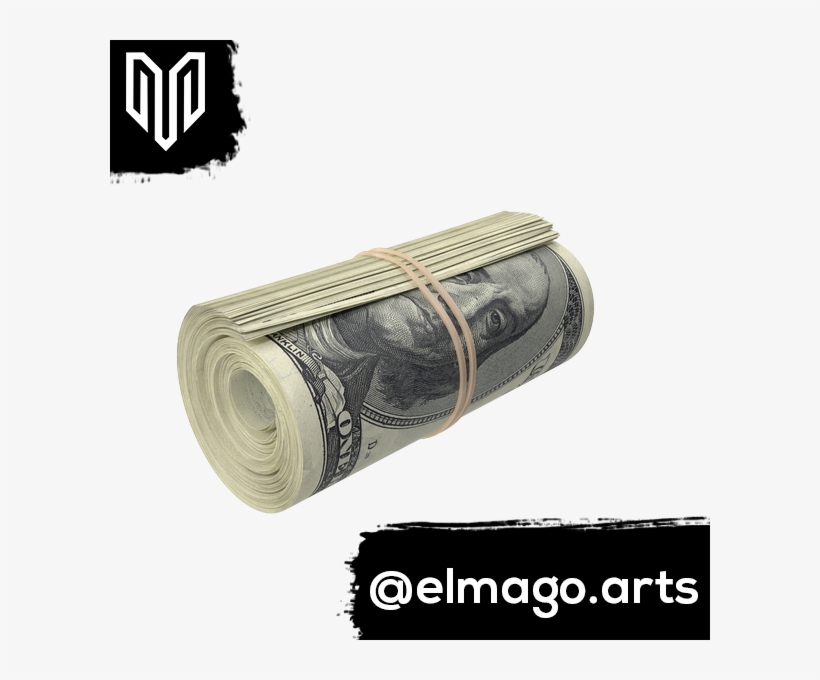 Money Roll - Paper, transparent png download