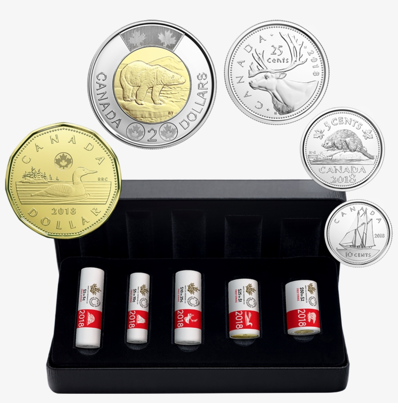 Canadian Loonie Coin 2018, transparent png download