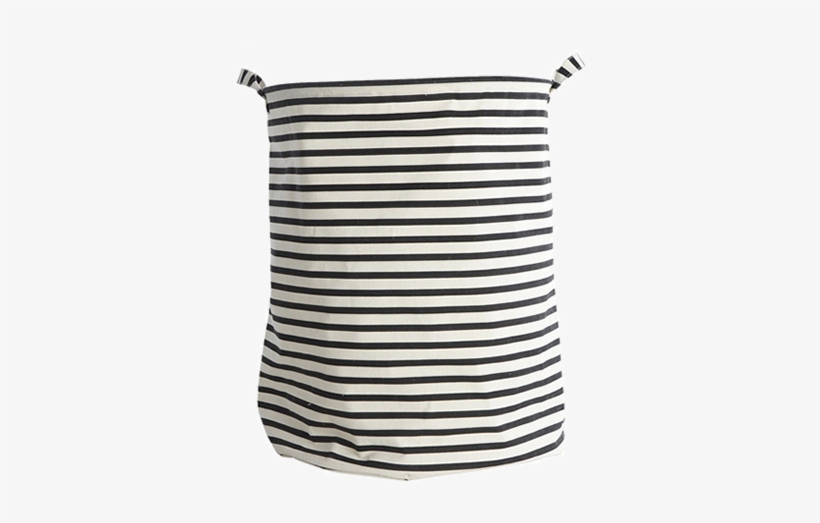 Stripe Pattern Laundry Bag - Stof Kurve Til Opbevaring, transparent png download