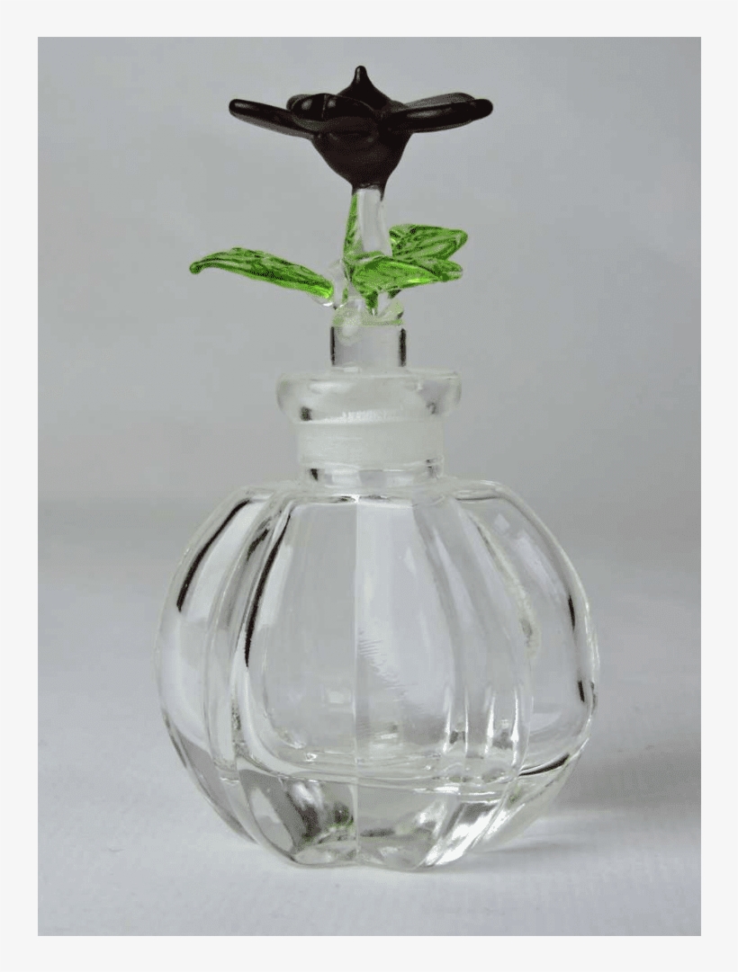 Vintage Perfume Decanter Bottle - Glass Bottle, transparent png download