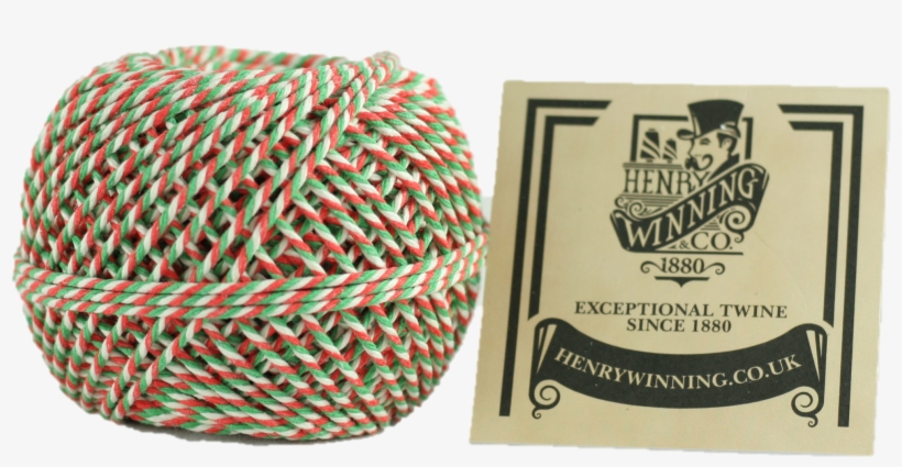 Red, White & Green Cotton Twine/string Balls - Polypropylene Baler Twine, transparent png download
