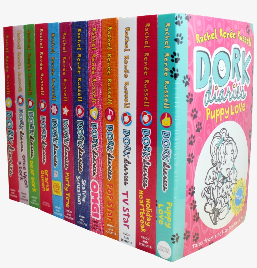 Details About Dork Diaries 12 Books Collection Rachel - Kids Book Collection, transparent png download