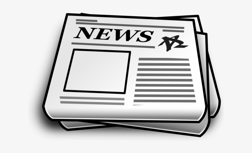 Barcode Clipart Fake Book - Transparent Newspaper Clip Art, transparent png download