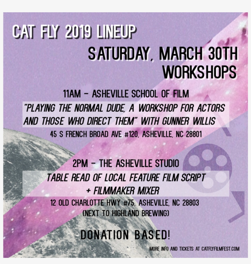Workshop Lineup Saturday Workshop Lineup - Graphics, transparent png download