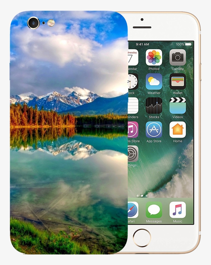 Nature Poster Printed Case Cover For Iphone 6 By Mobiflip - Iphone Mobile Png Img, transparent png download