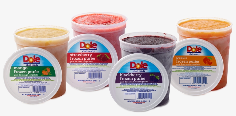Chef-ready Frozen Fruit Purées - Dole Food Company, transparent png download
