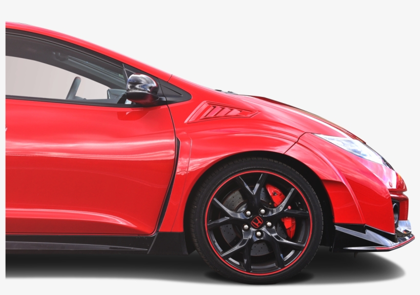 Honda Civic Type R Performance Drive - Supercar, transparent png download