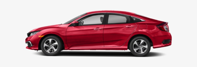 New 2019 Honda Civic Lx - 2018 Toyota Camry In Red, transparent png download